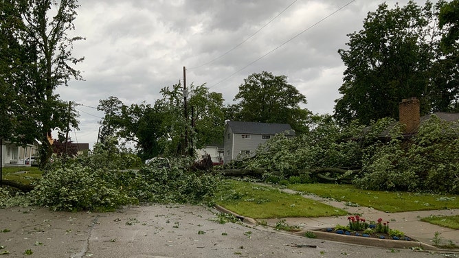 Michigan State Police said significant damage was seen along the lakeshore of Lake Michigan in western Lower Michigan.