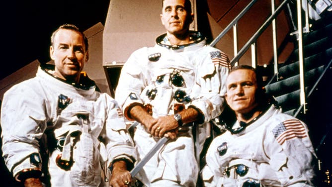 Portrait Of Apollo 8 Astronauts