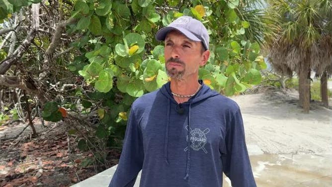 Mariano Martinez speaks about his heroic rescue of swimmers caught in a rip current in Florida.