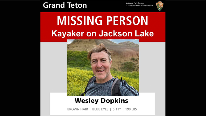 Wesley Dopkins, 43, was reported missing on Saturday, June 15, 2024.