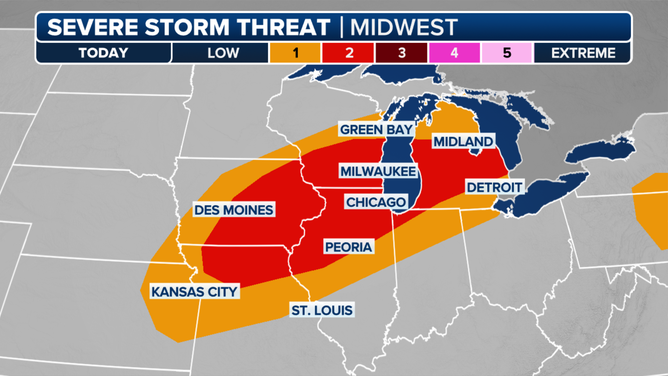 Saturday Severe Outlook