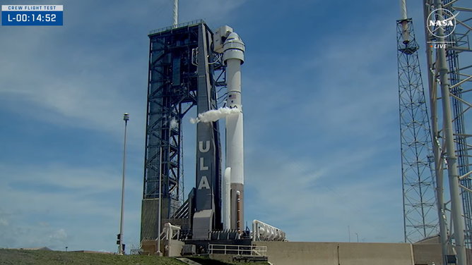 Launch attempt of Boeing Starliner from Kennedy Space Center