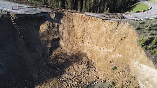 Landslide leads to ‘catastrophic failure’ of mountain pass in Wyoming
