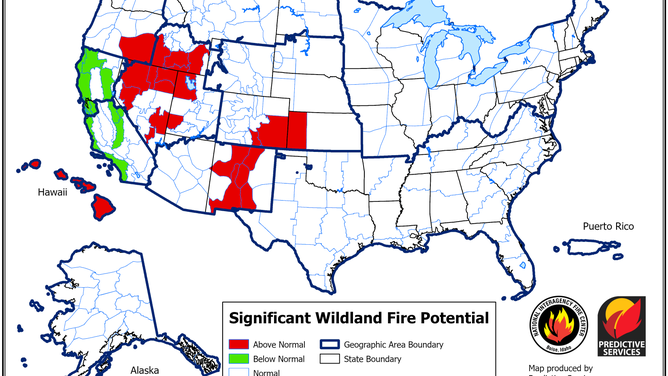 National Interagency Coordination Center July outlook