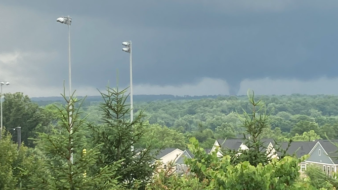 Tornado sighted near Poolesville, Maryland