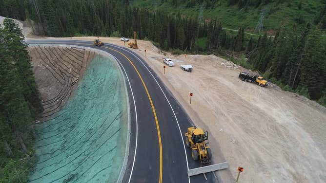 Wyoming highway pass reopens 3 weeks after landslide