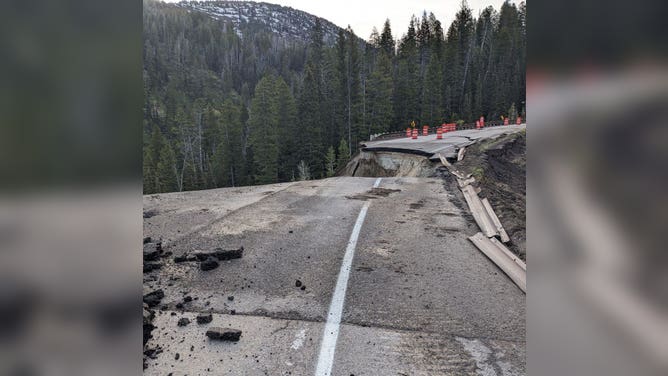 Landslide leads to ‘catastrophic failure’ of mountain pass in Wyoming