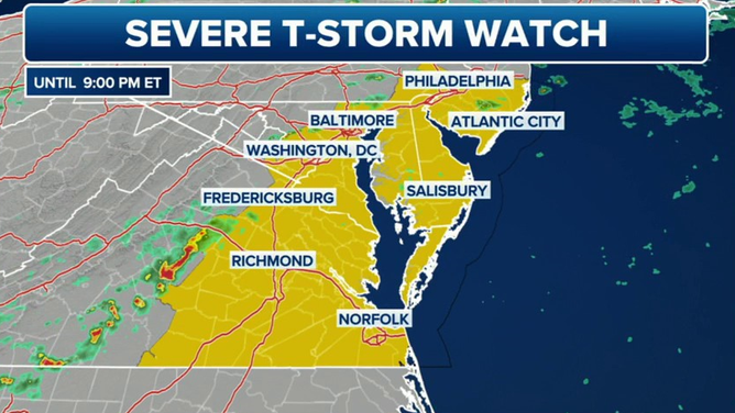 Severe Thunderstorm Watch Graphic