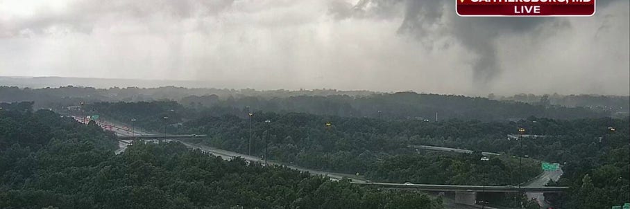 Tornadoes spotted outside Washington, DC, as firefighters race to free storm victims from damage