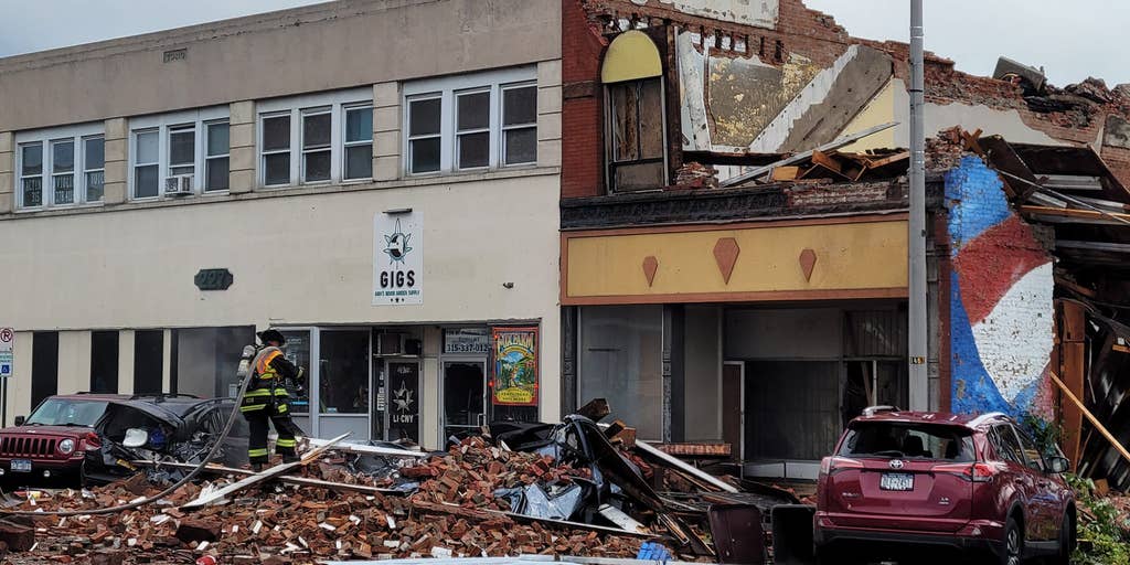 New York town 'ravaged' from EF-2 tornado as deadly severe storms rake Northeast