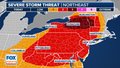 Severe Thunderstorm Watch issued for New York City, DC as storms with damaging wind threaten Northeast