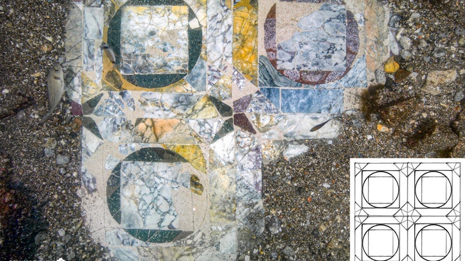 Part of the mosaic.