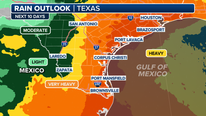 Texas Rain Outlook