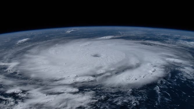 NASA astronaut Matthew Dominick snapped this photo of Hurricane Beryl from the International Space Station on Monday, July 1, 2024.