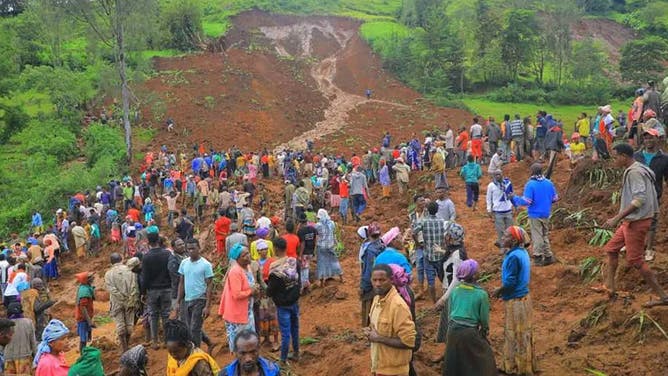 Landslide in southern Ethiopia