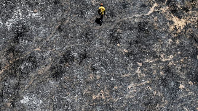 Aftermath of Hawarden Fire in Riverside.