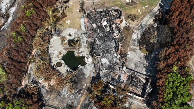 Aftermath of Hawarden Fire in Riverside.