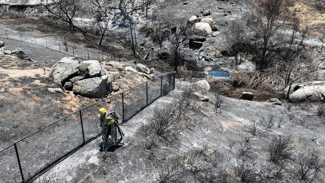 Aftermath of Hawarden Fire in Riverside.