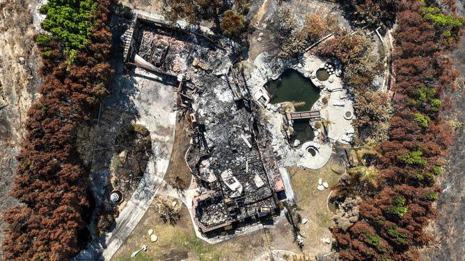 Aftermath of Hawarden Fire in Riverside.