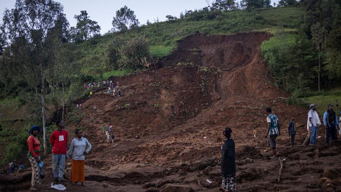 Landslide in southern Ethiopia