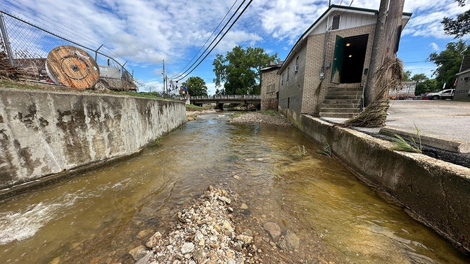 Yellville, Arkansas, experienced a Flash Flood Emergency on Wednesday as rain drenched the state. The town's sheriff reported that at the height of the flooding, there was about 4 feet of water around a nursing home. Over 86 people were evacuated from the nursing home as the floodwaters crept into the building.