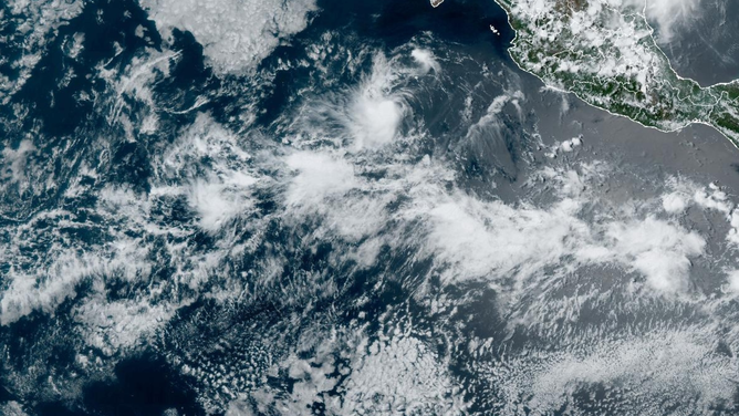 Tracking Tropical Storm Bud in the eastern Pacific.