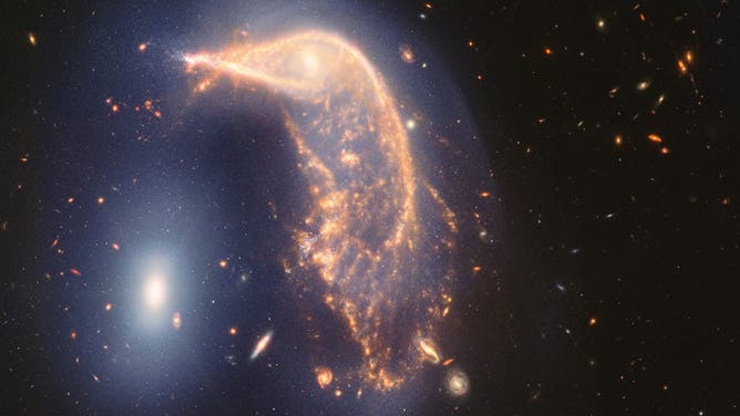 Penguin & Egg Galaxy from James Webb Telescope