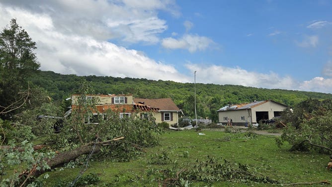 A state of emergency was issued for the town of Eden after significant damage was reported.