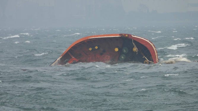 North of Manila, strong waves and winds are believed to have played a role in the capsizing of a fuel tanker.