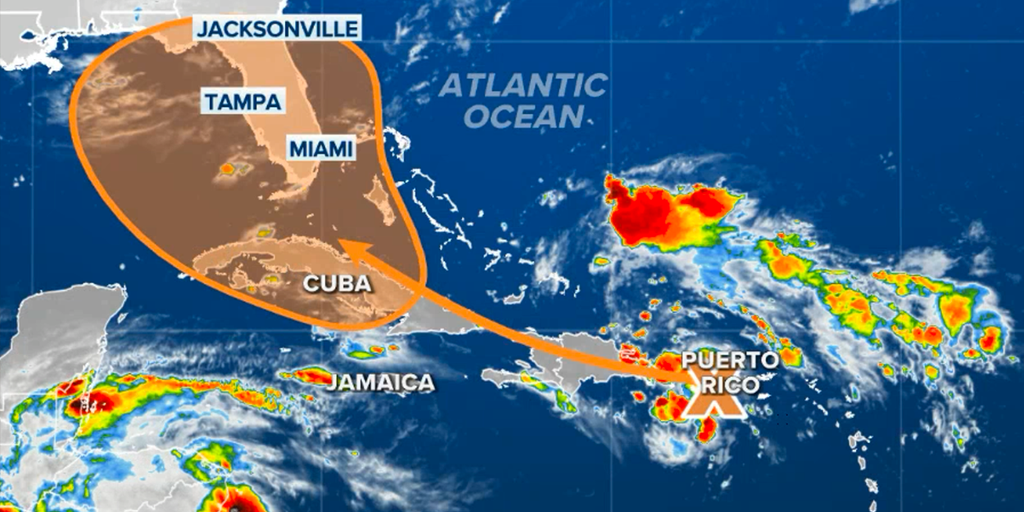 Tropical depression or storm could form and track toward Florida ...