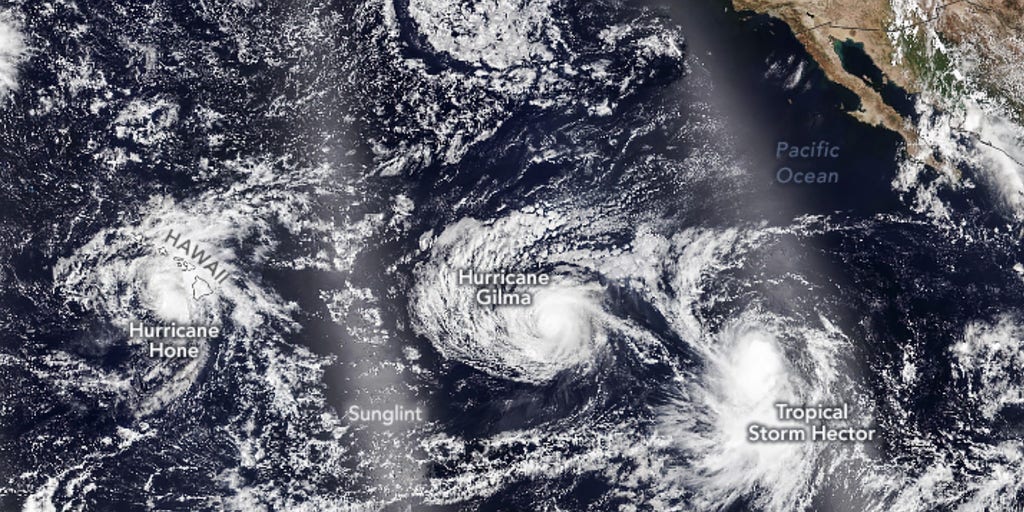 Hone is expected to exit the central Pacific and enter western parts of ...