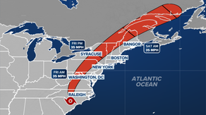 Tracking Debby: Forecast cone, path, live conditions, rainfall totals and more