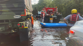 Driver swept away, killed as raging flooding swamps North Carolina following deadly Tropical Storm Debby