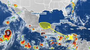 Tropical development possible in Gulf of Mexico while Debby lashes US East Coast