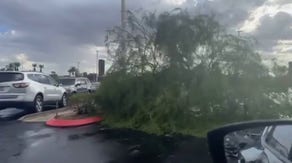 Monsoon thunderstorms produce damaging microbursts around Phoenix