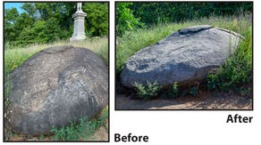 Vandalism found at Gettysburg National Military Park in Pennsylvania