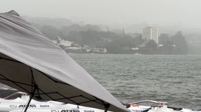 Hone's outer bands lash Hawaii's Big Island as cyclone passes south of archipelago