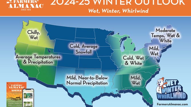 The Farmers' Almanac Winter Outlook