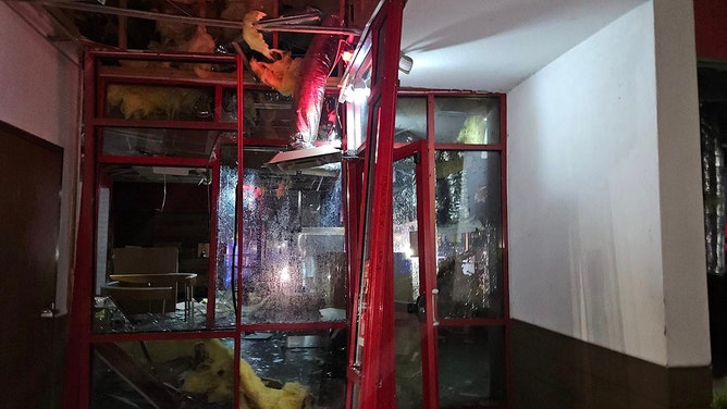 A tornado hit the eastern side of Moncks Corner, South Carolina, on Monday evening.