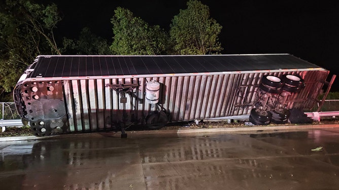 A tornado hit the eastern side of Moncks Corner, South Carolina, on Monday evening.