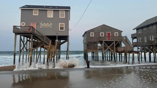 Houses in Rodanthe, NC.