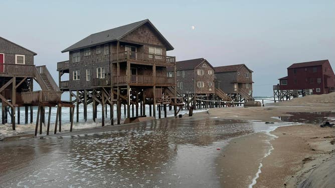 Houses in Rodanthe, NC.