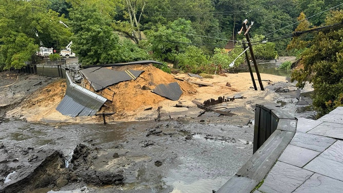 Brookhaven Highway Superintendent Dan Losquadro said the light of day Monday is revealing a tremendous amount of damage from the storm's prolonged downpour after nearly 10 inches of rain fell in Stony Brook.