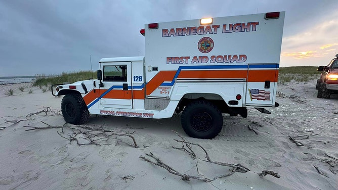 Two men were also rescued from a jetty along the Jersey Shore as dangerous rip currents impacted the area, the Barnegat Light Volunteer Fire Company No. 1 said on Facebook.