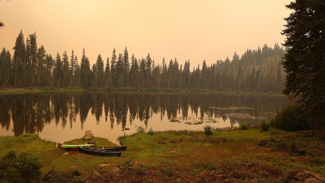 Flash flooding and debris flows caused by moderate to heavy rainfall are possible over the Park Fire burn scar in Northern California through Saturday morning.