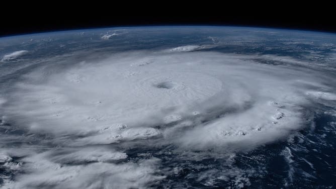 Hurricane Beryl from the International Space Station. July 1, 2024.