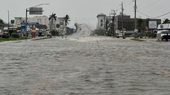 Flooding in Fort Myers, Florida. Aug. 4, 2024.
