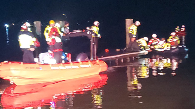 About 100 campers in Connecticut needed to be rescued amid the deadly flash flooding on Sunday, Aug. 18, 2024.