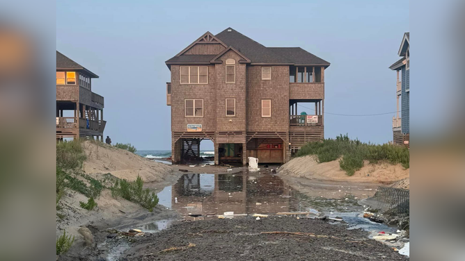 Seagull Street in Rodanthe, NC. 