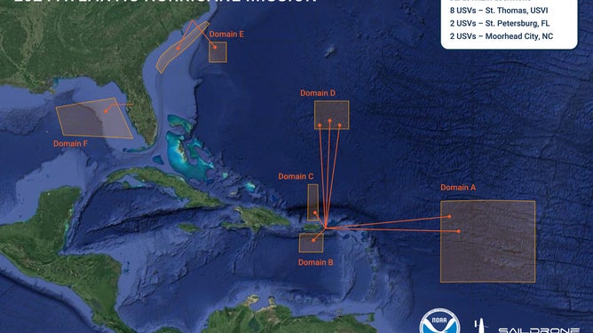 Saildrone, Inc. coverage map 2024